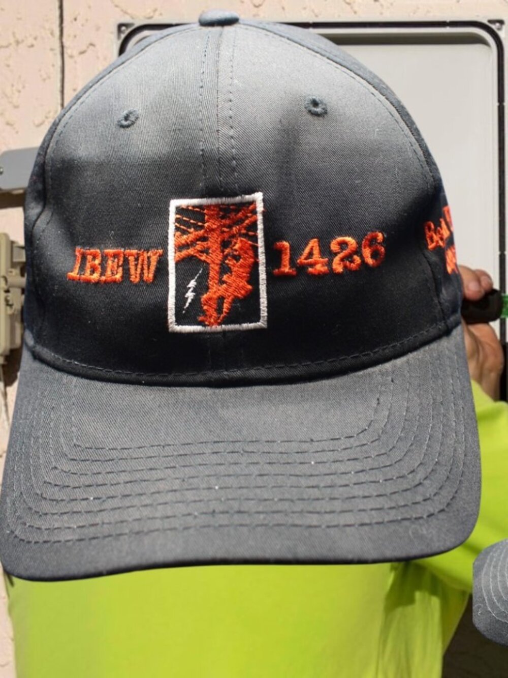 IBEW Local 1426 Fargo North Dakota Hat Cap Lid Electrician  Beltrami Lineman
